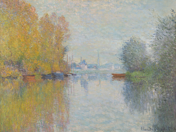 Claude Monet, Automne sur la Seine, Argenteuil