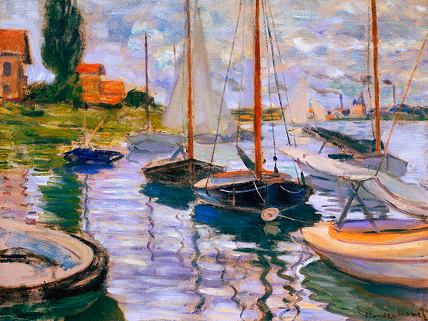Claude Monet, Voiliers sur la Seine