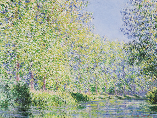 Claude Monet, Bend in the Epte River near Giverny
