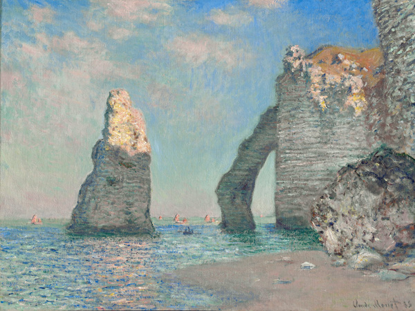 Claude Monet, The Cliffs at Etretat