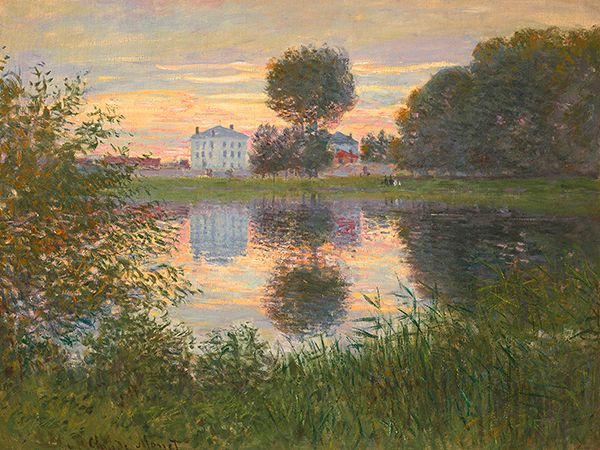 Claude Monet, The Ball-Shaped Tree, Argenteuil, 1876