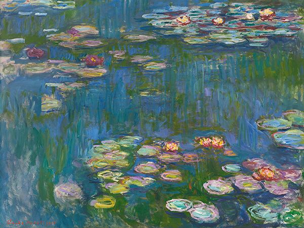 Claude Monet, Water Lilies (detail)