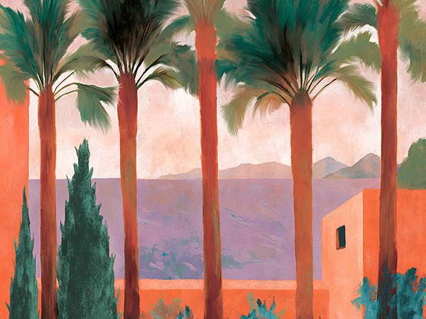 Renée Courtois, Mediterranean Gardens, Marrakech