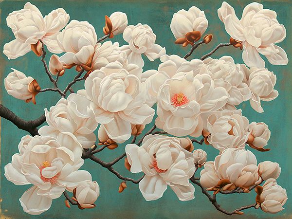 Remy Dellal, Magnolia (Turquoise)