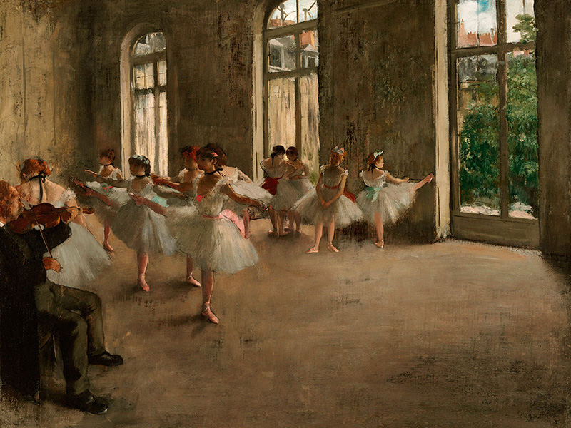 Edgar Degas, The Rehearsal