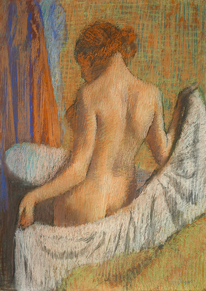 Edgar Degas, After the Bath