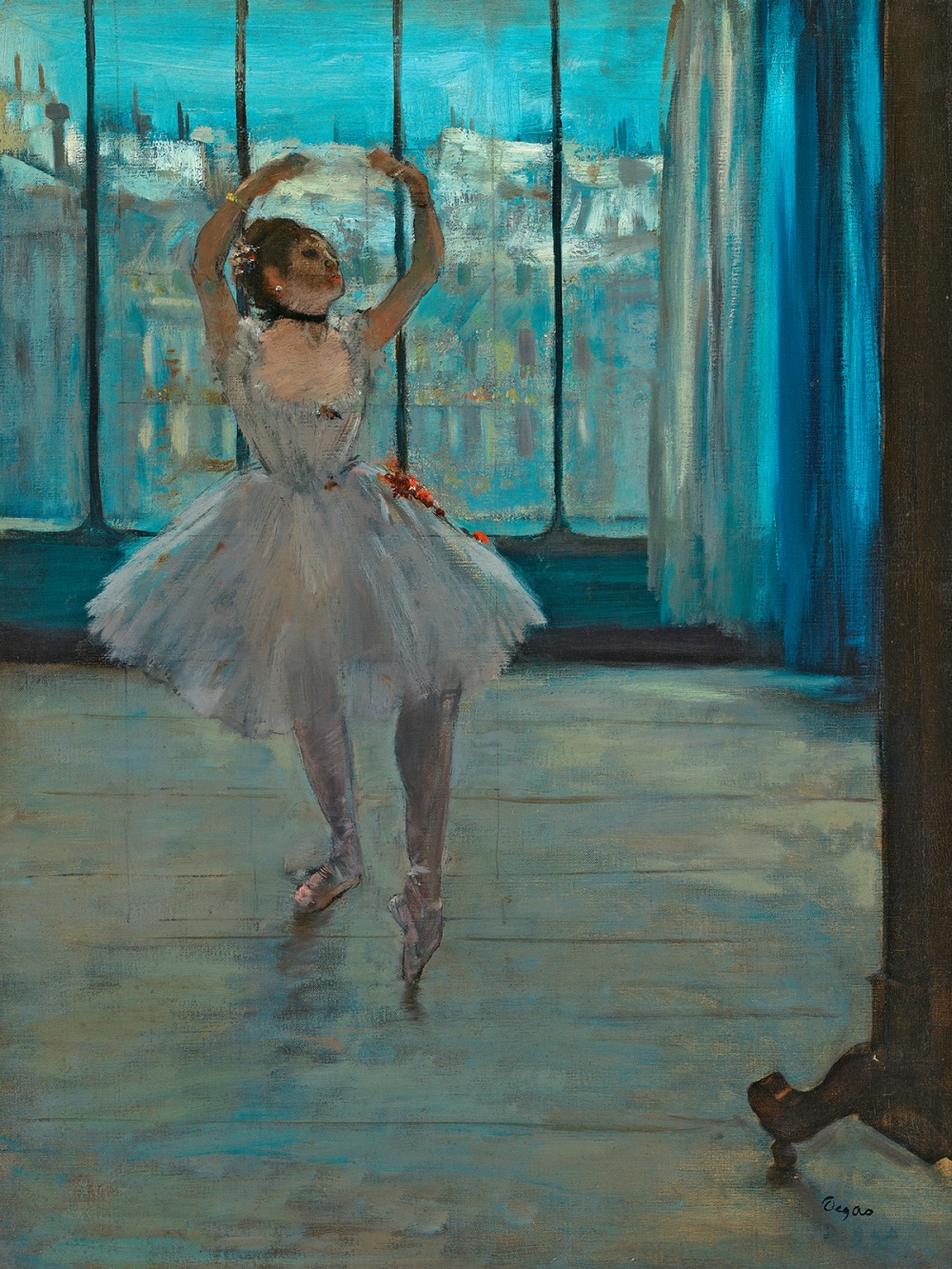 Edgar Degas, Dancer posing