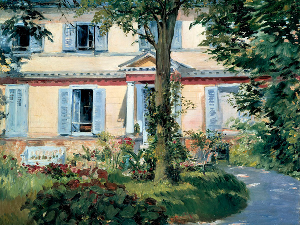 Edouard Manet, The House at Rueil