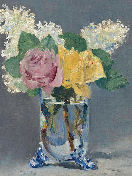 Edouard Manet, Lilas et roses