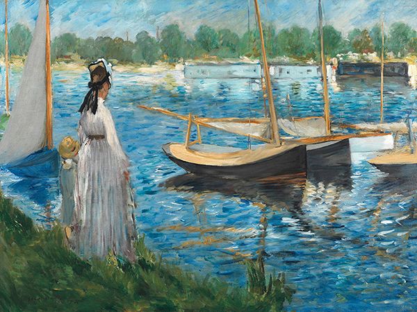 Edouard Manet, Banks of the Seine at Argenteuil, 1874