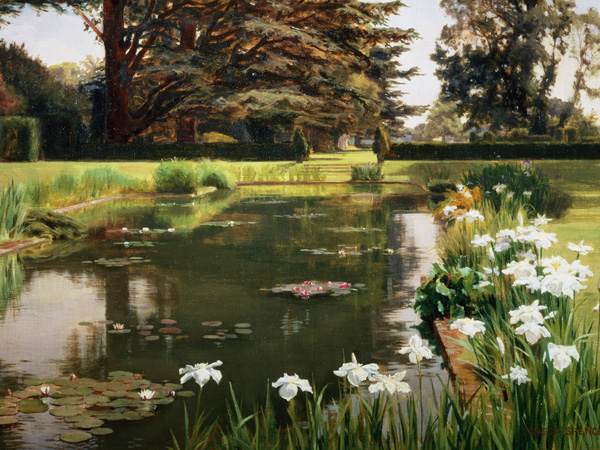 Ernest Spence, The Garden, Sutton Place, England