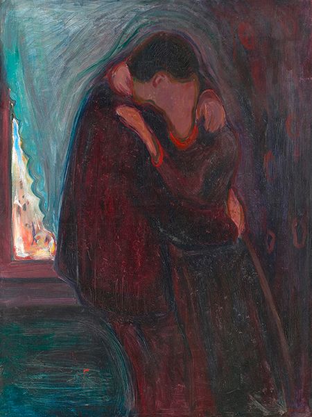Edvard Munch, The Kiss