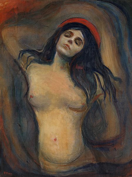 Edvard Munch, Madonna, 1894-1895