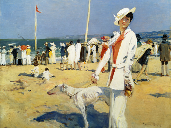 Francois Flameng, The Seaside