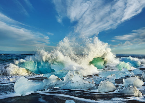 Frank Krahmer, Waves breaking, Iceland