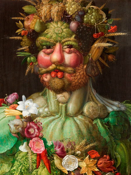 Giuseppe Arcimboldo, Rudolf II of Habsburg as Vertumnus