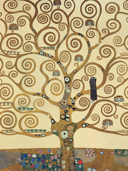 Gustav Klimt, The Tree of Life (detail)
