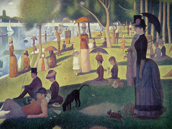 Georges Seurat, Après-midi à l'île de La Grande Jatte