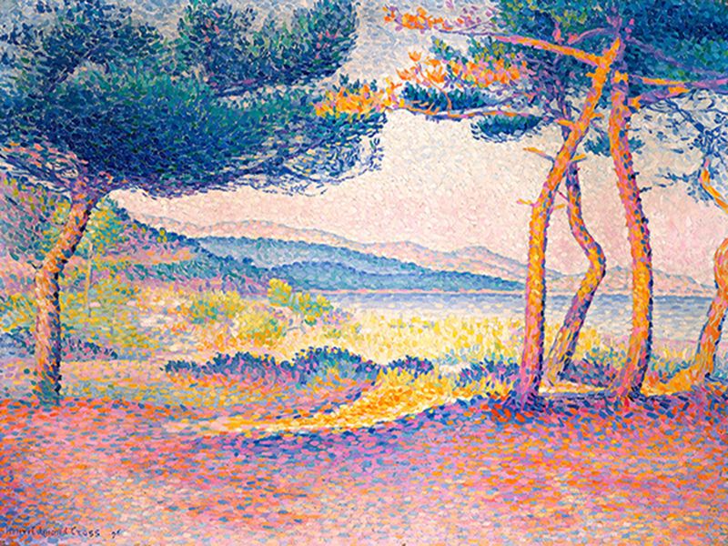 Cross Henri Edmond, Pines Along the Shore,1896