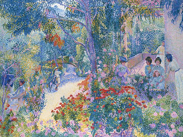Henri Edmond Cross, Afternoon in the Garden