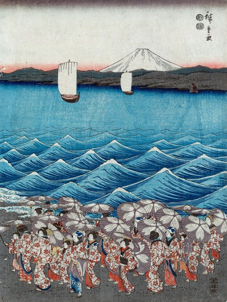 Ando Hiroshige, Opening celebration of Benzaiten III