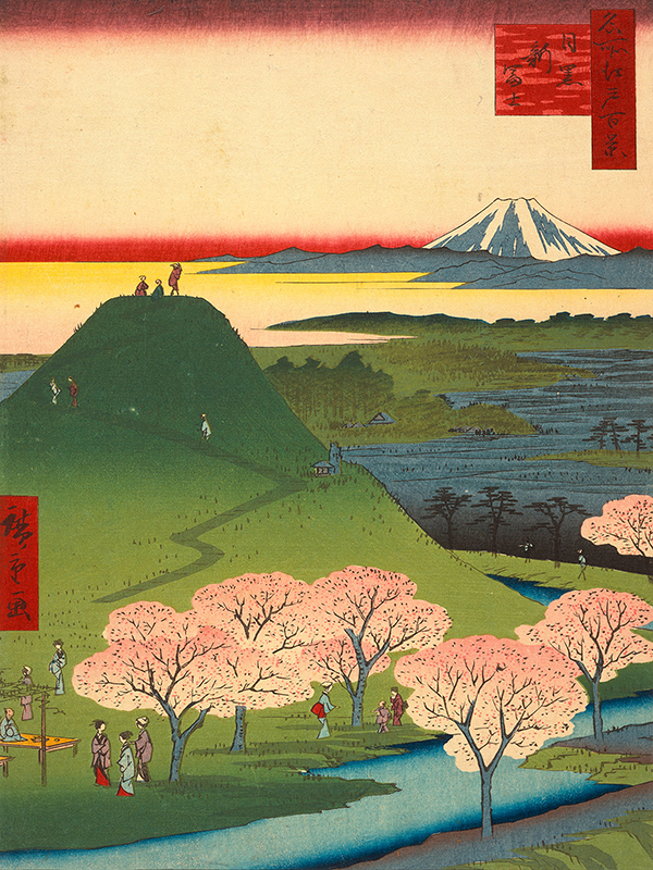 Ando Hiroshige, New Fuji, Meguro