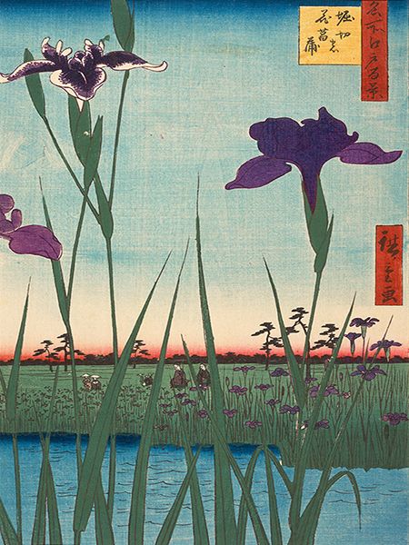 Hiroshige Ando, Iris Garden