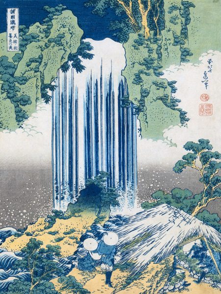 Katsushika Hokusai, The Yoro Falls, ca. 1830-1831