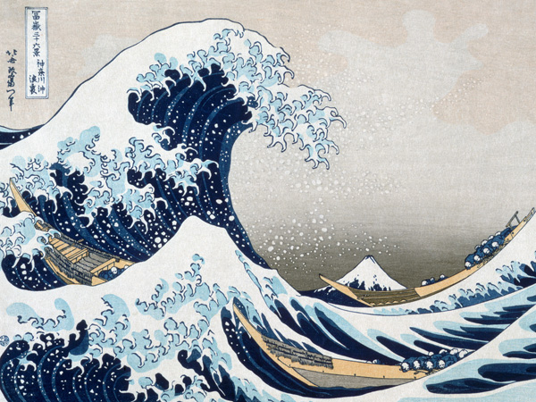 Katsushika Hokusai, The Wave off Kanagawa