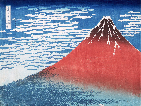 Ando Hokusai, Fine Wind, Clear Morning