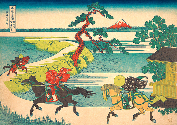 Katsushika Hokusai, Sekiya Village on the Sumida River