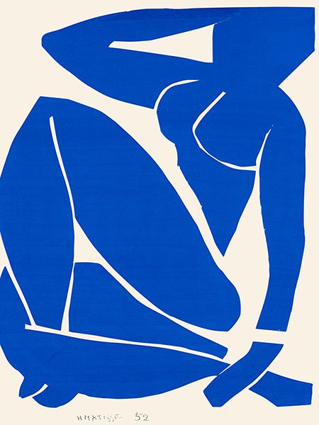 Henri Matisse, Nu Bleu III, 1952