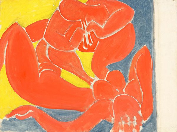 Henri Matisse, Nymphe et faune rouge