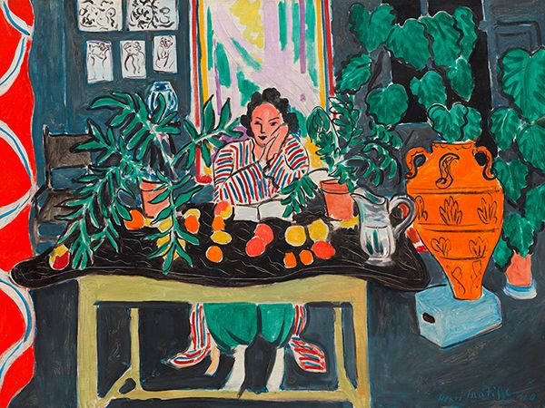 Henri Matisse, Interior with an Etruscan Vase