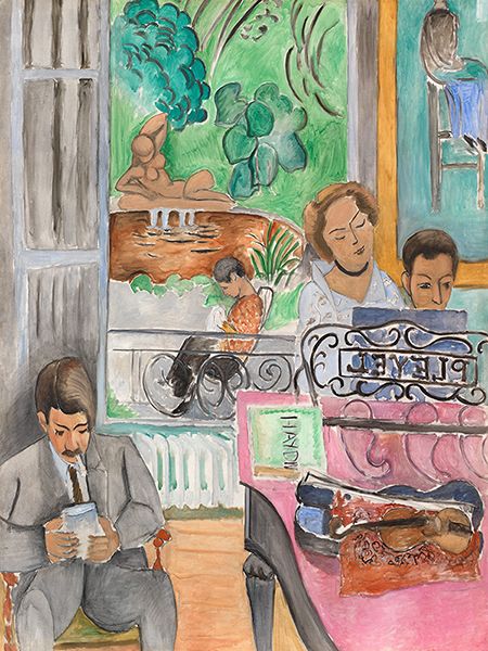 Henri Matisse, La le&ccedil;on de musique