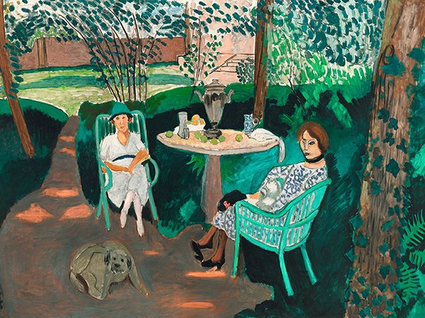 Henri Matisse, Le the dans le jardin