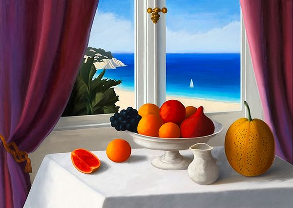 Hernan Navarro, Still Life and WIndow I
