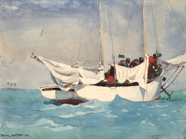 Winslow Homer, Key West, Hauling Anchor