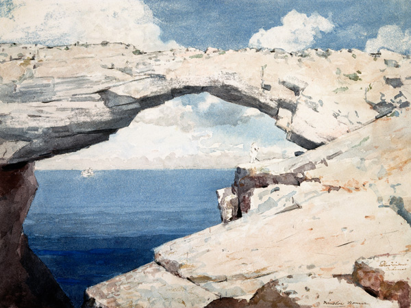 Winslow Homer, Glass Windows, Bahamas