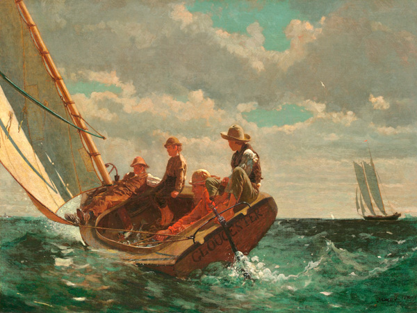 Winslow Homer, Breezing Up (A Fair Wind)