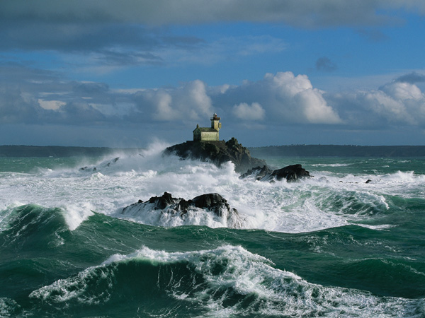 Jean Guichard, Phare de Tévennec, mer d’Iroise