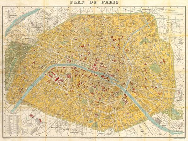 Joannoo, Gilded Map of Paris