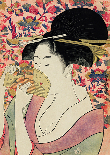 Utamaro Kitagawa, Courtesan