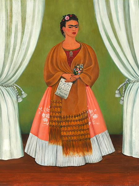 Frida Kahlo, Self-Portrait Dedicated to Leon Trotsky, 1937