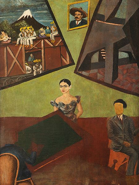 Frida Kahlo, Pancho Villa y la Adelita, 1927