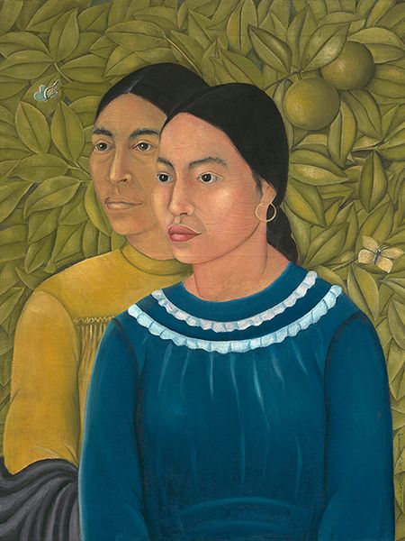 Frida Kahlo, Dos Mujeres, 1928
