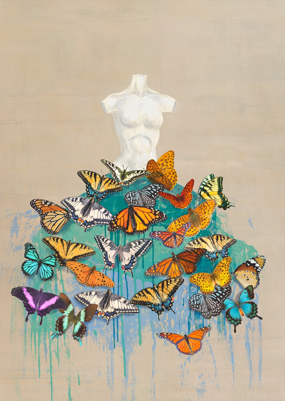 Kelly Parr, Dress of Butterflies I