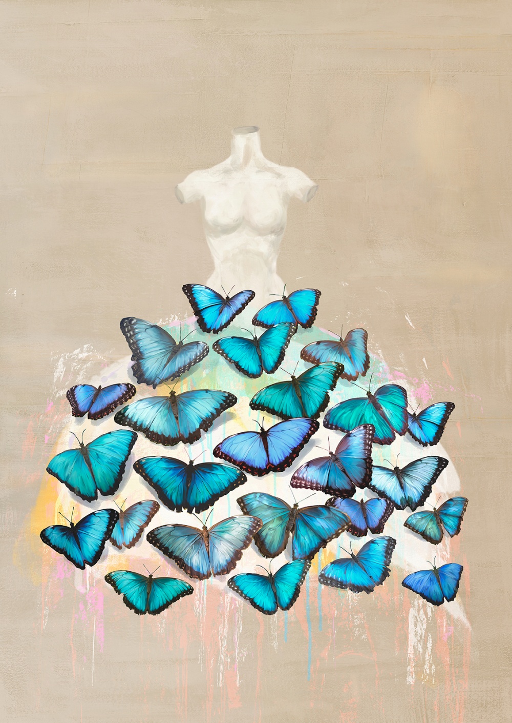 Kelly Parr, Dress of Butterflies II