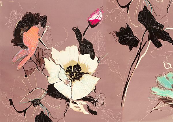 Kelly Parr, Fleurs (Moka)