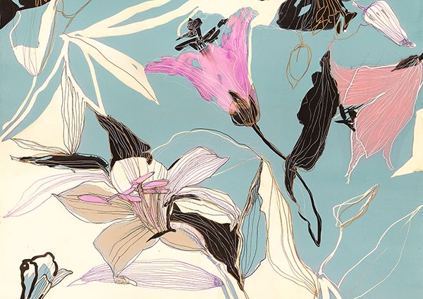 Kelly Parr, Springtimacy (teal)